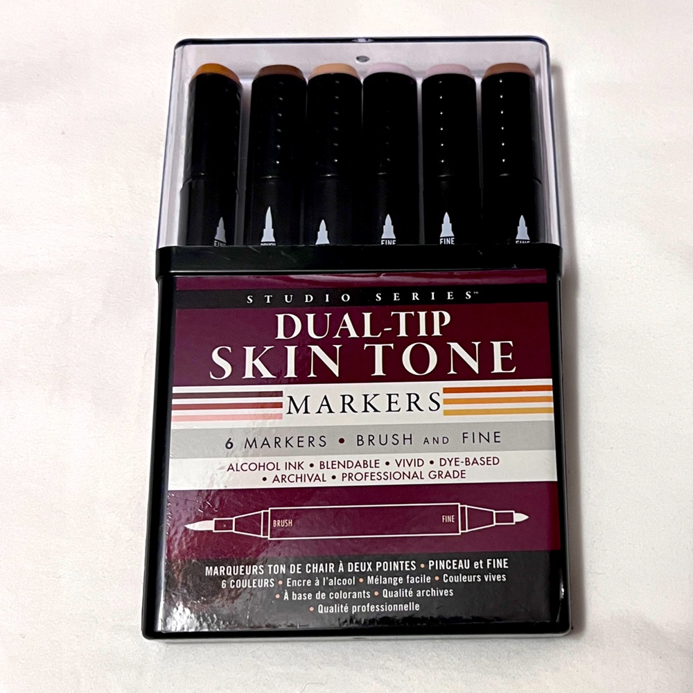 Professional Skin Tone Alcohol Based Markers